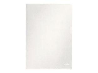 Esselte Standard Plus - pochette coin - pour A4 - capacité : 40 feuilles - transparent (pack de 100)