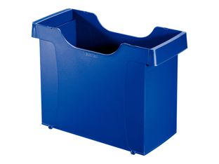 Leitz Plus - Boîte d'archivage de dossiers suspendus - A4 - pour 20 fichiers - bleu