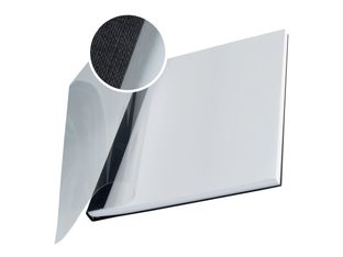 Leitz ImpressBIND - 10 couvertures de reliures A4 (21 x 29,7 cm) - jusqu'à 140 feuilles - oir