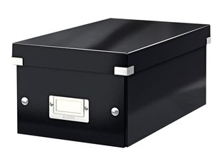 Leitz Click & Store - boite de rangement - 206 x 147 x 352 mm - noir