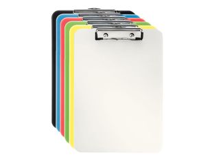 Esselte Vivida - porte-bloc - pour A4 - capacité : 80 feuilles - couleurs transparentes assorties