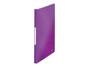Leitz WOW - Porte vues - 40 vues - A4 - violet métallique