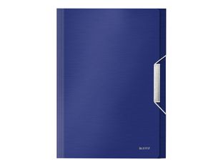Leitz Style - valisette - 6 positions - pour A4 - à onglets - bleu titane