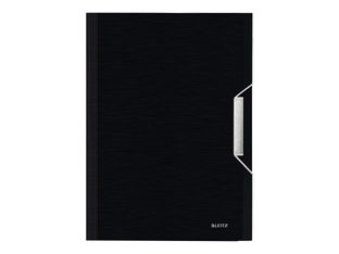 Leitz Style - valisette - 6 positions - pour A4 - à onglets - noir satin