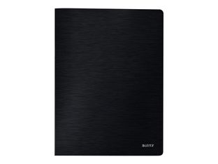 Leitz Style - porte vues - pour A4 - capacité : 80 feuilles - noir satin
