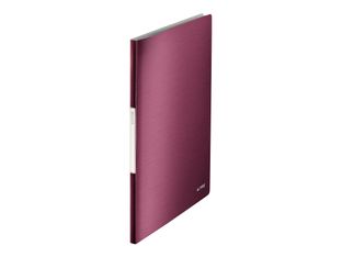 Leitz Style - porte vues - pour A4 - capacité : 40 feuilles - Rouge rubis
