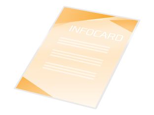 GBC - 100 pochettes de plastification A6 (111x 154 mm) - 80 microns