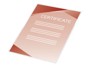 GBC - 100 pochettes de plastification A4 (216 x 303 mm) - 250 microns