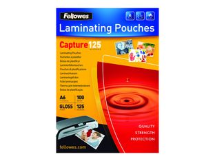 Fellowes Laminating Pouches Capture 125 micron - 111 x 154 mm bolsas para laminación