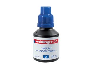 edding T 25 - Tinta - permanente - azul - 30 ml