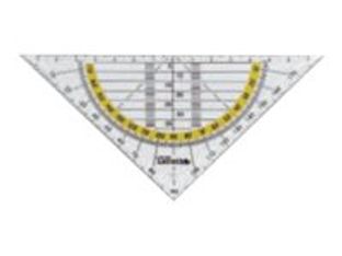 Westcott - équerre - 14 cm - transparent