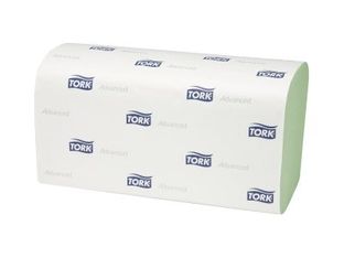 Tork Advanced H3 - essuie-tout - 250 feuilles - pliage en Z - vert