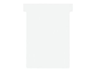 Nobo fiche en T - 8 x 12 cm - blanc (pack de 100)