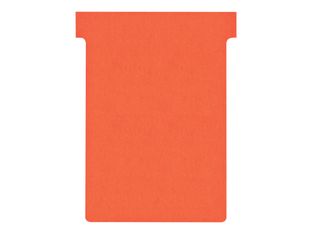 Nobo fiche en T - 8 x 12 cm - rouge (pack de 100)