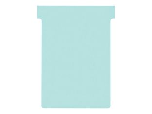 Nobo fiche en T - 8 x 12 cm - bleu clair (pack de 100)
