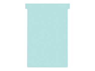 Nobo fiche en T - 11.2 x 18 cm - bleu clair (pack de 100)