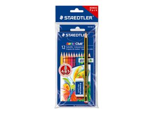 STAEDTLER Noris Club - Crayon de couleur - couleurs brillantes