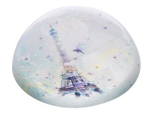 Clairefontaine Chacha by Iris 2 Paris - presse-papiers - 8 cm diameter - plexiglass