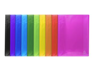 Exacompta Iderama PP - Porte vues - 50 compartiments - 100 vues - pour A4 (210 x 297 mm) - disponible en différents coloris
