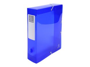 Exacompta Iderama PP - Boîte de classement - dos : 80 mm - A4 - capacité de 700 feuilles - couleurs assorties