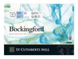 St Cuthberts Mill Bockingford - Papier aquarelle - 310 x 230 mm - 12 feuilles - blanc