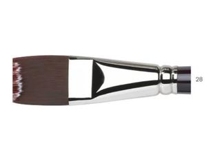 Winsor & Newton Galeria - Pinceau - plat court - taille : 28 - 34 mm
