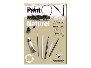 Clairefontaine Paint ON - bloc encollé - A5 - 30 feuilles