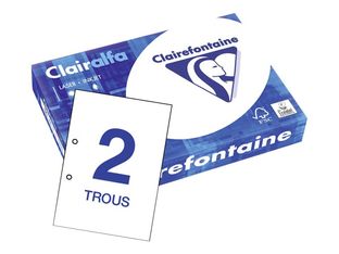 Clairefontaine CLAIRALFA - papier uni - satin - 500 feuille(s) - A4 - 80 g/m²