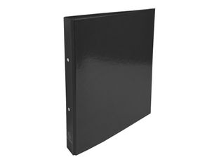 Exacompta Iderama - classeur à anneaux - pour A4 - capacité : 275 feuilles - noir