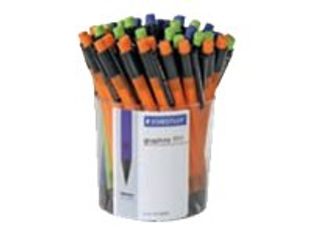 STAEDTLER graphite 777 - Porte-mine - B - 0.7 mm - rétractable - avec gomme