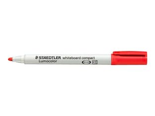 STAEDTLER Lumocolor compact - Marqueur - pour verre, tableau blanc, porcelaine - noir - 1-2 mm