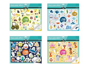 Maildor Maxi Book Stick' - jeu d'adhésifs de décoration - 804 pièces - jardin - 8 feuilles - variée