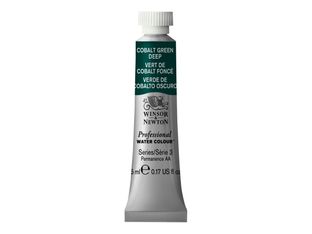 Winsor & Newton Professional Water Colour 185 - peinture - aquarelle - vert cobalt profond - 5 ml