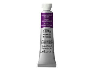 Winsor & Newton Professional Water Colour 550 - peinture - aquarelle - violet de quinacridone - 5 ml