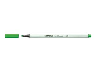 STABILO Pen 68 Brush - feutre pinceau à pointe souple - vert clair