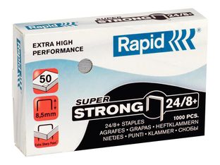 Rapid Super Strong - grapas - 24/8+ - 8.5 mm - paquete de 1000