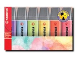 STABILO BOSS ORIGINAL Pastel - surligneur (pack de 6)