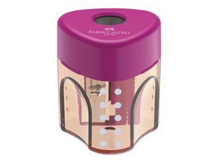 Faber-Castell - taille-crayon - triangulaire - disponible en différents coloris