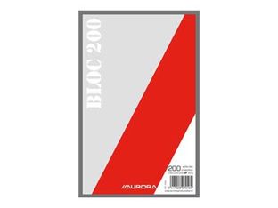 Aurora Office BLOC 200 - Bloc-notes - 135 x 210 mm - 200 feuilles - uni