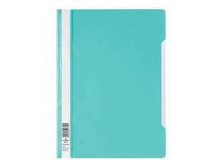 DURABLE - Chemise pour rapports - pour A4 (210 x 297 mm) - capacité : 100 feuilles - turquoise (pack de 50)