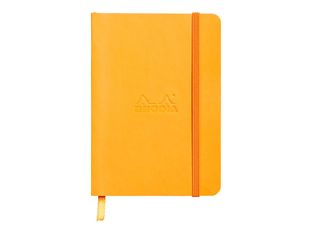 RHODIA Rhodiarama - Carnet de note - A6 (105 x 148 mm) - 72 feuilles / 144 pages  - couverture orange