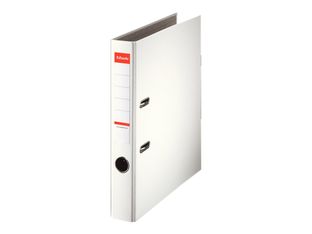 Esselte ESSENTIALS - classeur à levier - pour A4 - capacité : 350 feuilles - blanc