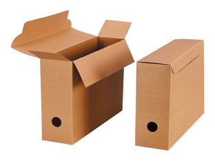 Esselte - boîte de classement - Folio - brun