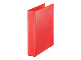 Esselte ESSENTIALS - classeur à anneaux personnalisable - pour A4 - capacité : 390 feuilles - rouge