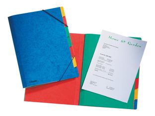 Esselte Rainbow - classeur - 7 positions - pour A4 - à onglets