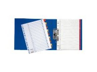 Esselte - intercalaire - 20 positions - A4 - rouge