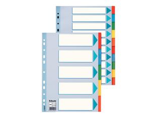 Esselte - intercalaire - A4 - à onglets