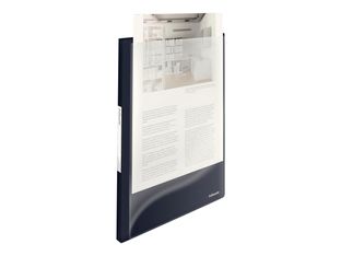 Esselte Vivida Panorama - porte vues - A4 - pour 40 feuilles - noir translucide