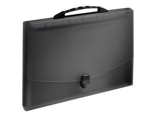 Esselte Vivida - valisette - A4 - pour 350 feuilles - à onglets - noir vif