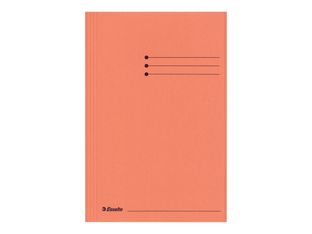 Esselte - chemise à 3 rabats - Folio - pour 200 feuilles - orange (pack de 50)